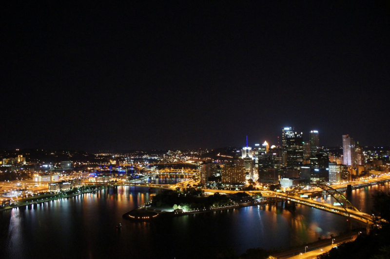 View from Duquesne Incline in Pittsburgh