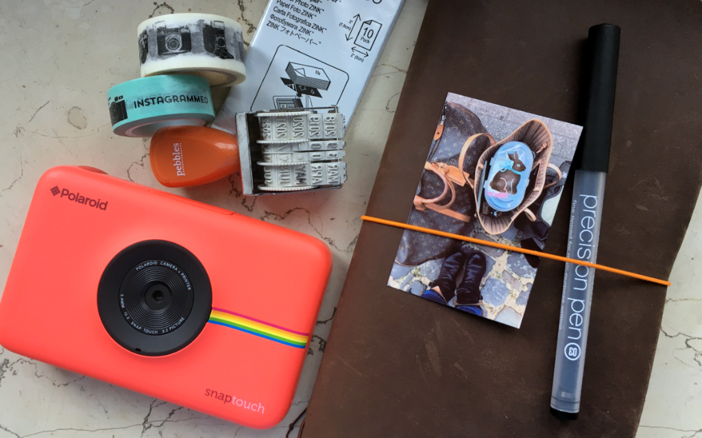 Die Polaroid Snap Touch, Sofortbildkamera und Sofortdrucker all in