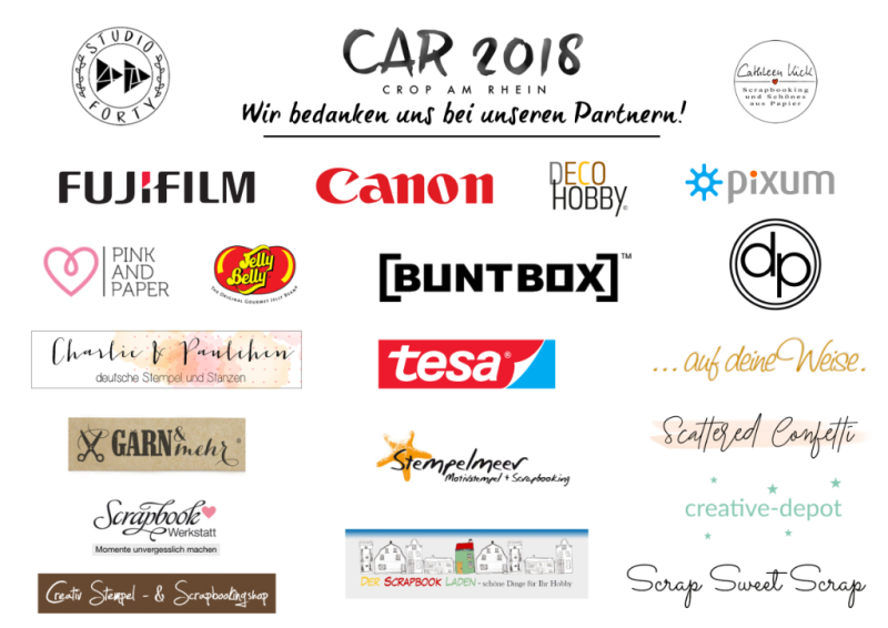 Sponsoren Scrapbooking Event Crop Am Rhein 2018