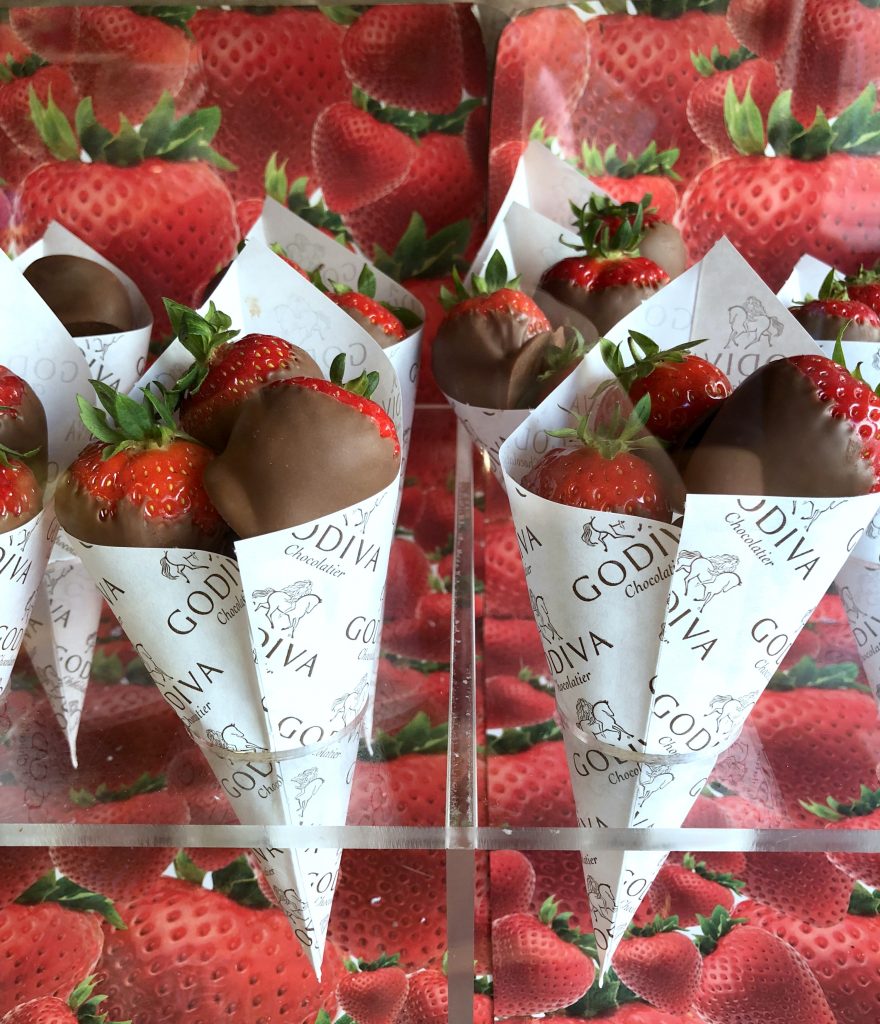 Godiva Chocolate Dipped Strawberries London