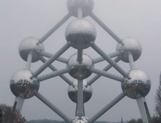 24 Stunden in Brüssel Atomium