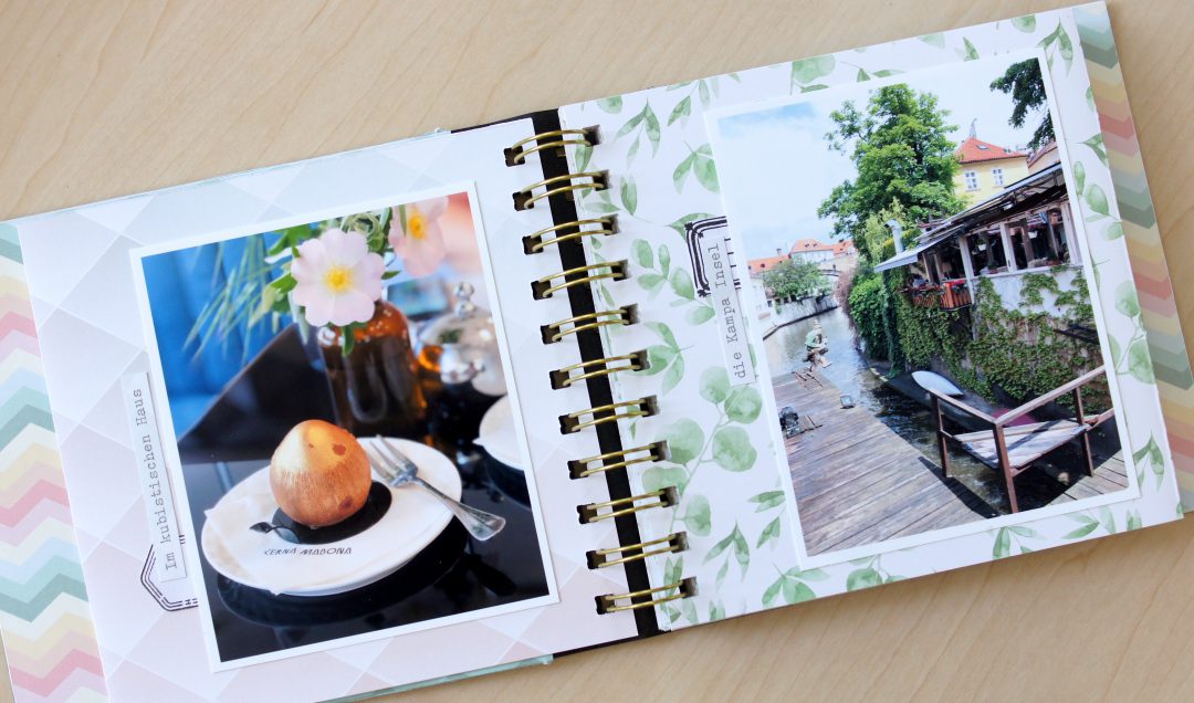Mini Album mit Studio Forty und Layout mit