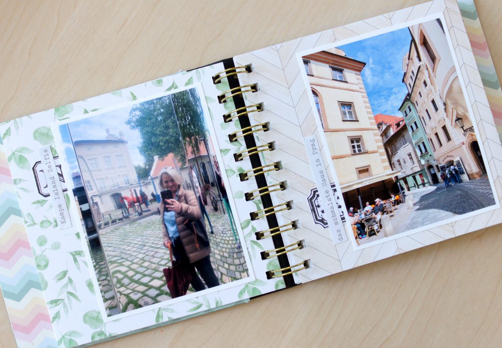 Scrapbooking Minibook Prag Studio Forty Papers
