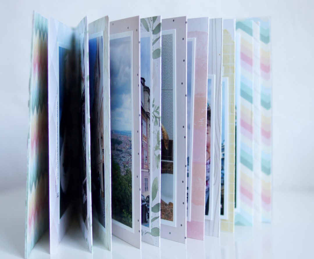 Mini Album mit Studio Forty und Layout mit