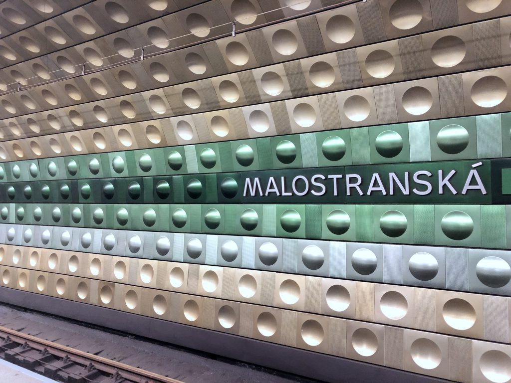 Prag Metro Station