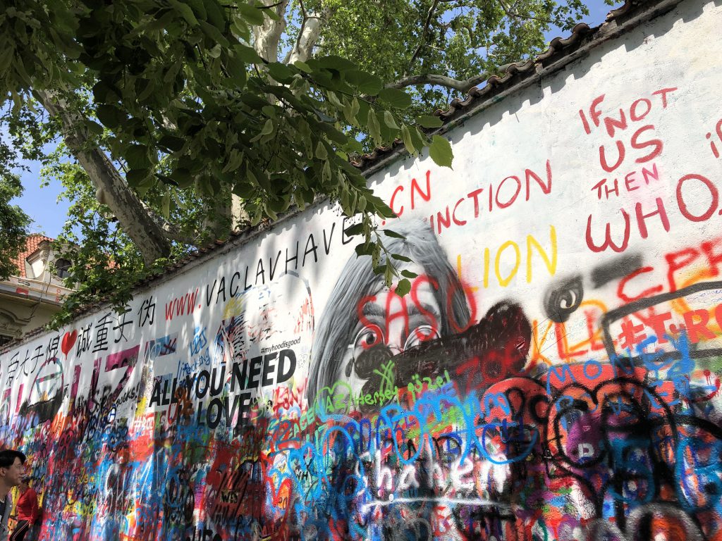 Lennon Wall Prag