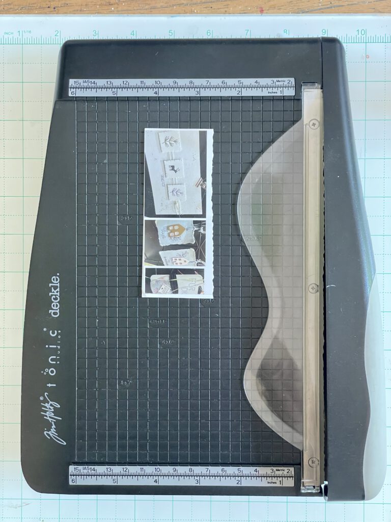 Deckle Cutter Schneidemaschine