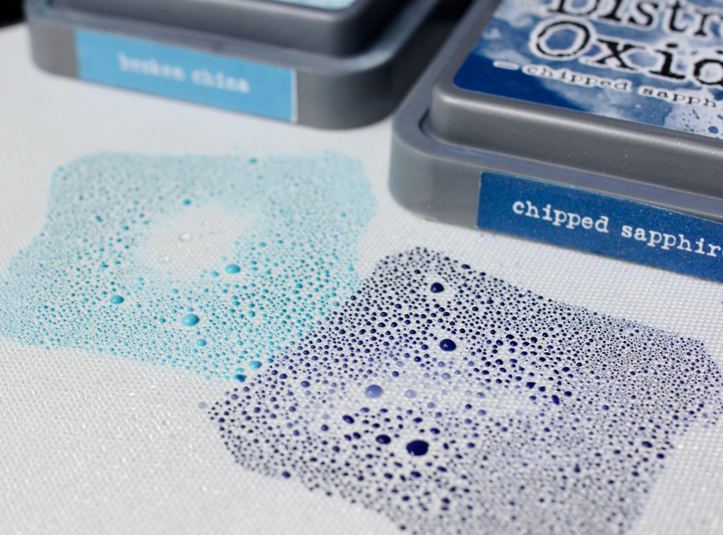 Tim Holtz Glass Media Mat selbstklebend Oxide Ink 