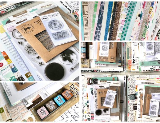 Materialpakete Collage