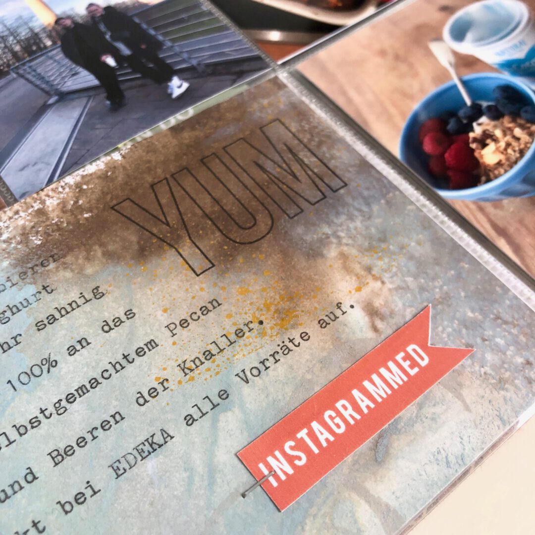 Project Life 2021 meets Mixed Media, der März scrapimpulse