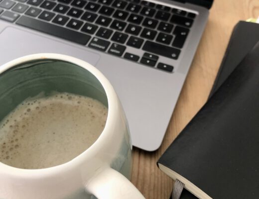 Blog MacBook Kaffee