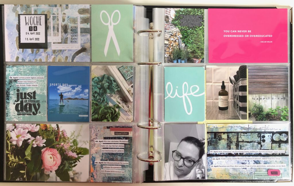 Scrapbooking Project Life Woche 14