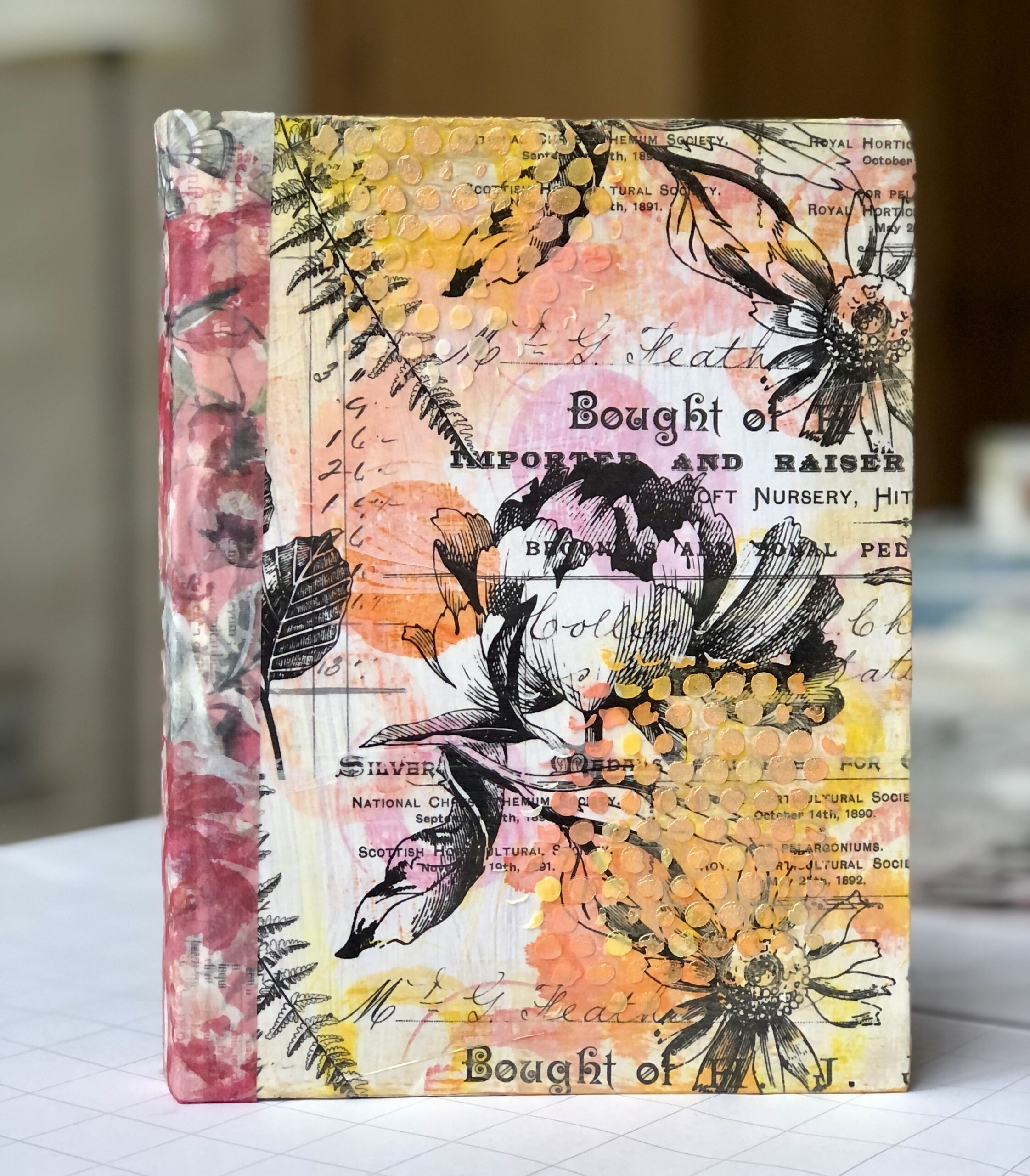 für ein echtes Mixed Media Junk Journal scrapimpulse