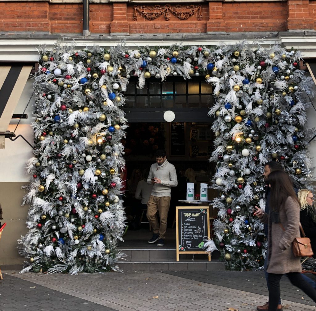 Weihnachtszeit in London