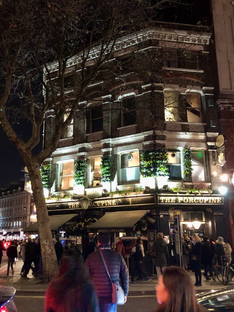 London Adventszeit Pub 