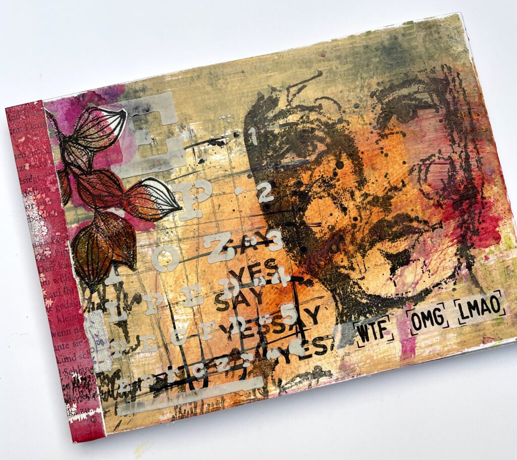 Mixed Media Gelli PLate Workshops 2025 Termine