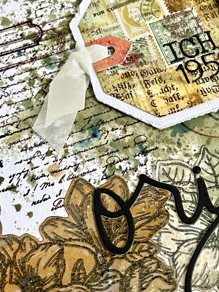 Mixed Media Scrapbooking Layout