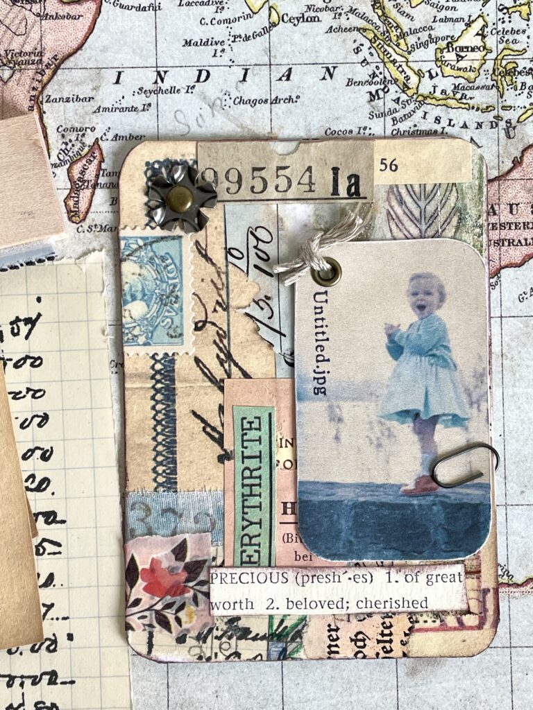 Vintage Artist Trading Cards mit Fotos
