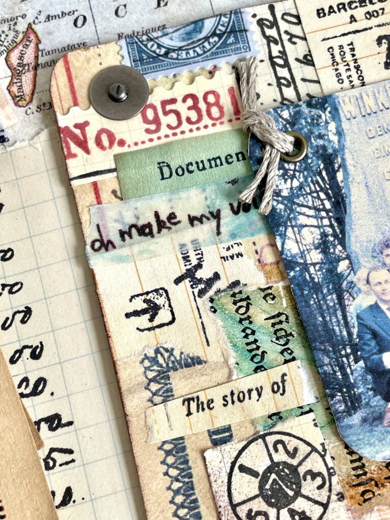 Vintage ATCs mit Fotos