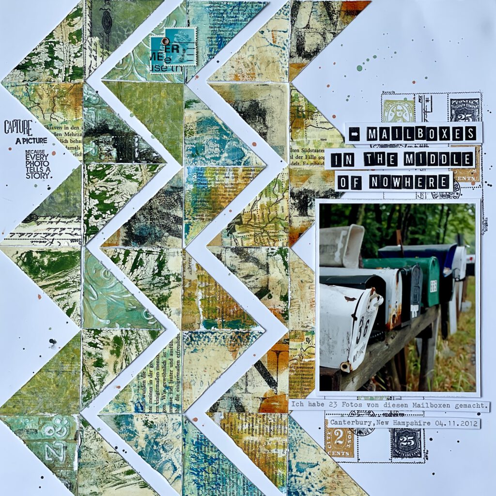 Scrapbooking Layout Collage