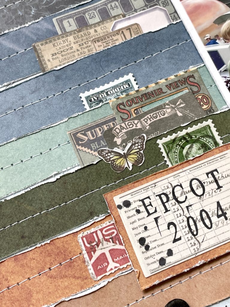 Workshop Crop Am Rhein 2025 Layout Disney Tim Holtz Ephemera