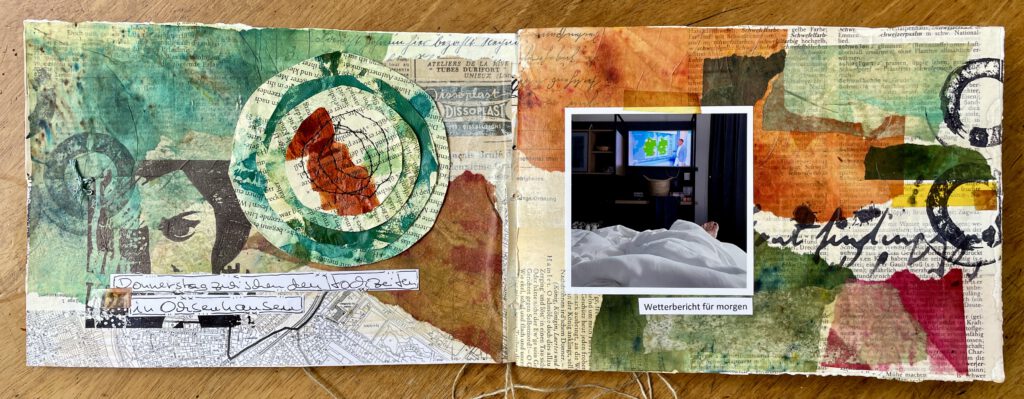 Mixed Media Scrapbook Collage