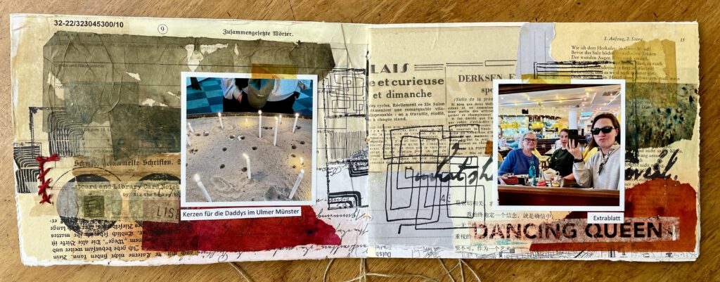 Mixed Media Scrapbook Collage 12 von 12