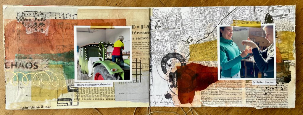 Mixed Media Scrapbook 12 von 12