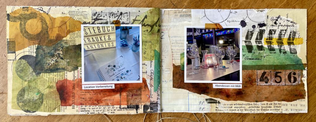 Mixed Media Scrapbook 12 von 12