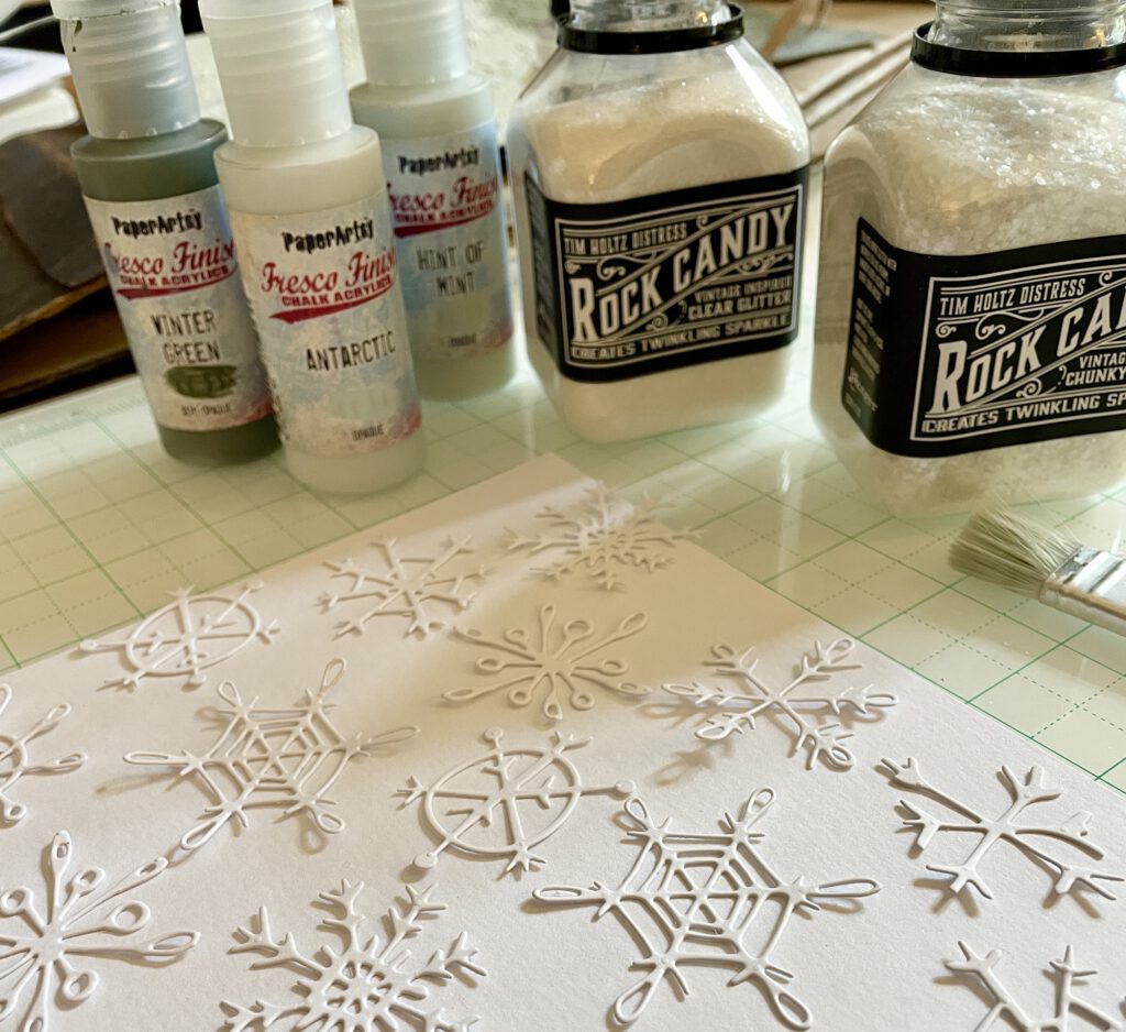 Dezembertagebuch Tim Holtz Rock Candy