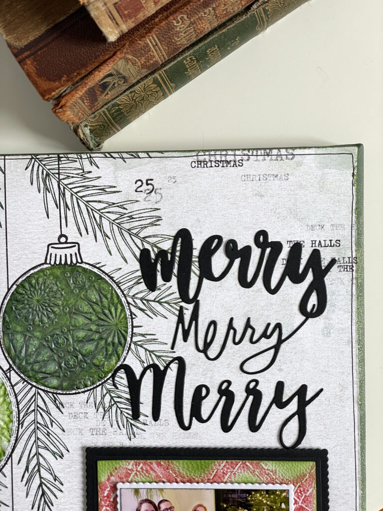 Scrapimpulse Adventswerkstatt Wandbild