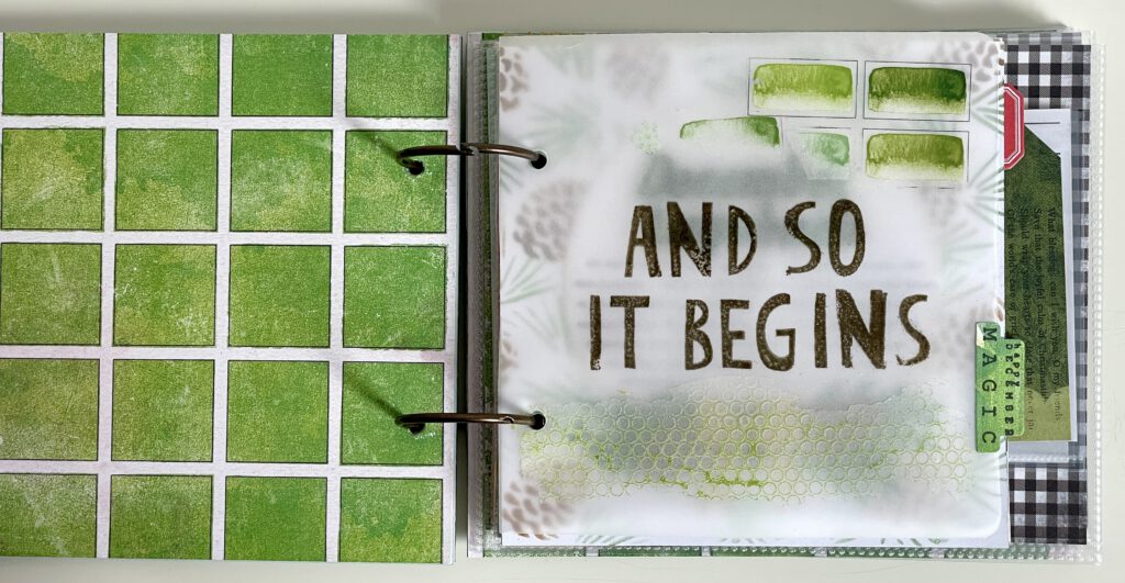 Dezembertagebuch 2025 Innenseite