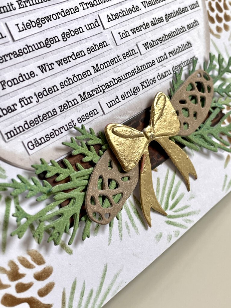 Dezembertagebuch 2025 Innenseite Detail