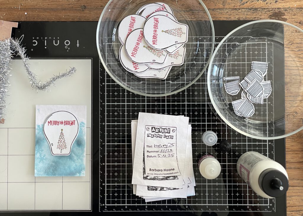 Christmas Artist Trading Cards