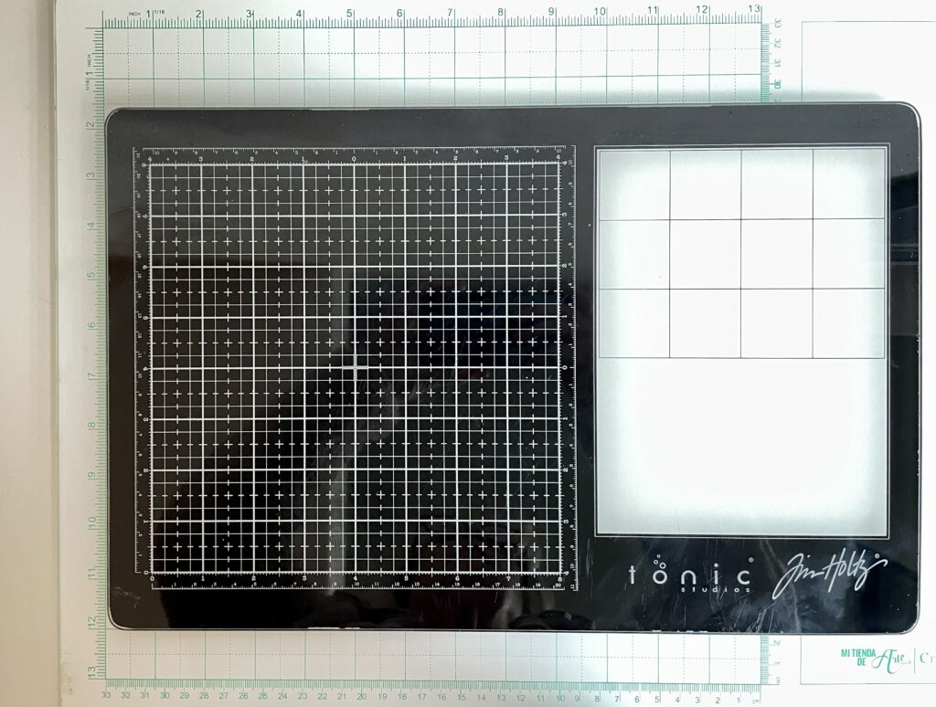 Glas Schneidematte Bastelunterlage