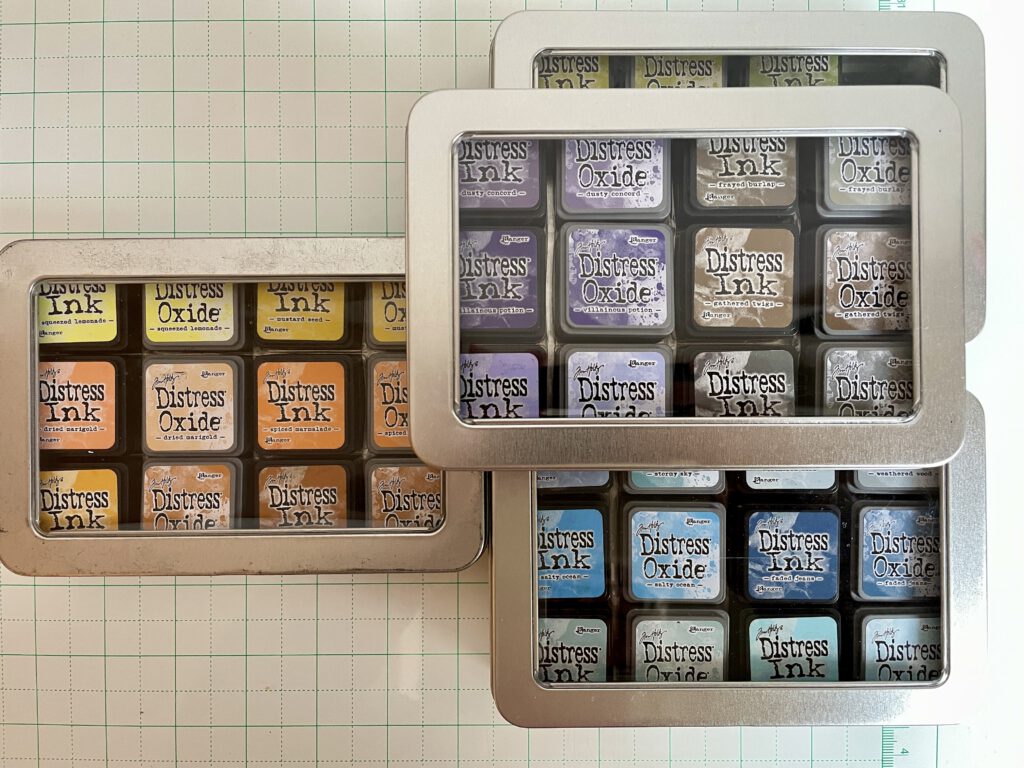 Scrapbooking Material Mini Distress Oxides Boxes