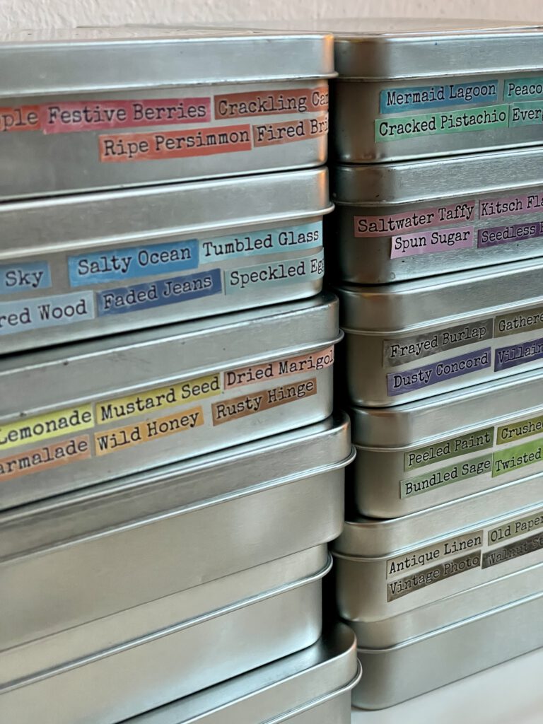 Scrapbooking Material Mini Distress Oxides Label