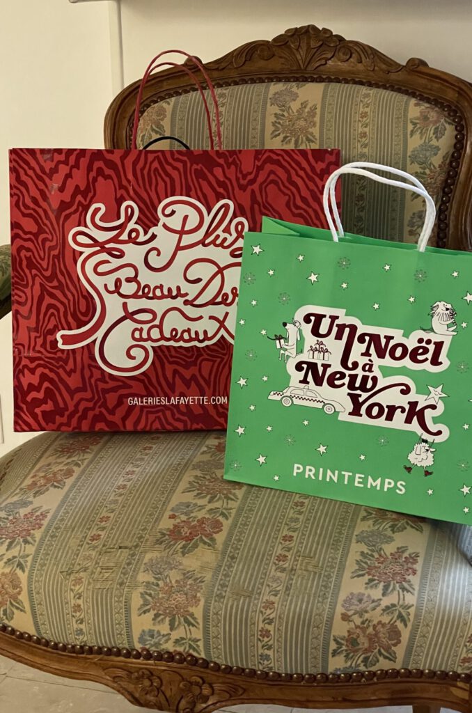 Dezembertagebuch Einkaufstüten