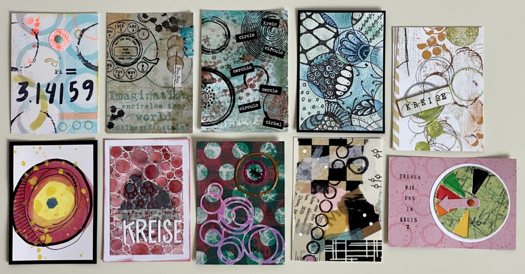 Artist Trading Cards Tausch Kreise