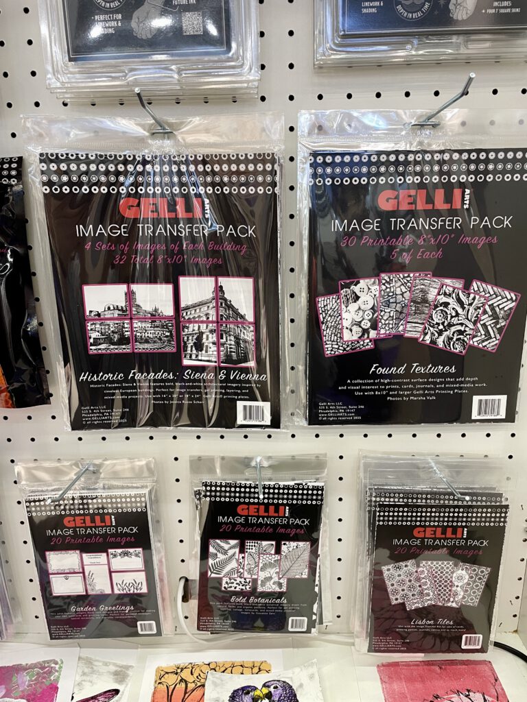 Creativeworld 2026 Gelli Arts Transfer Vorlagen