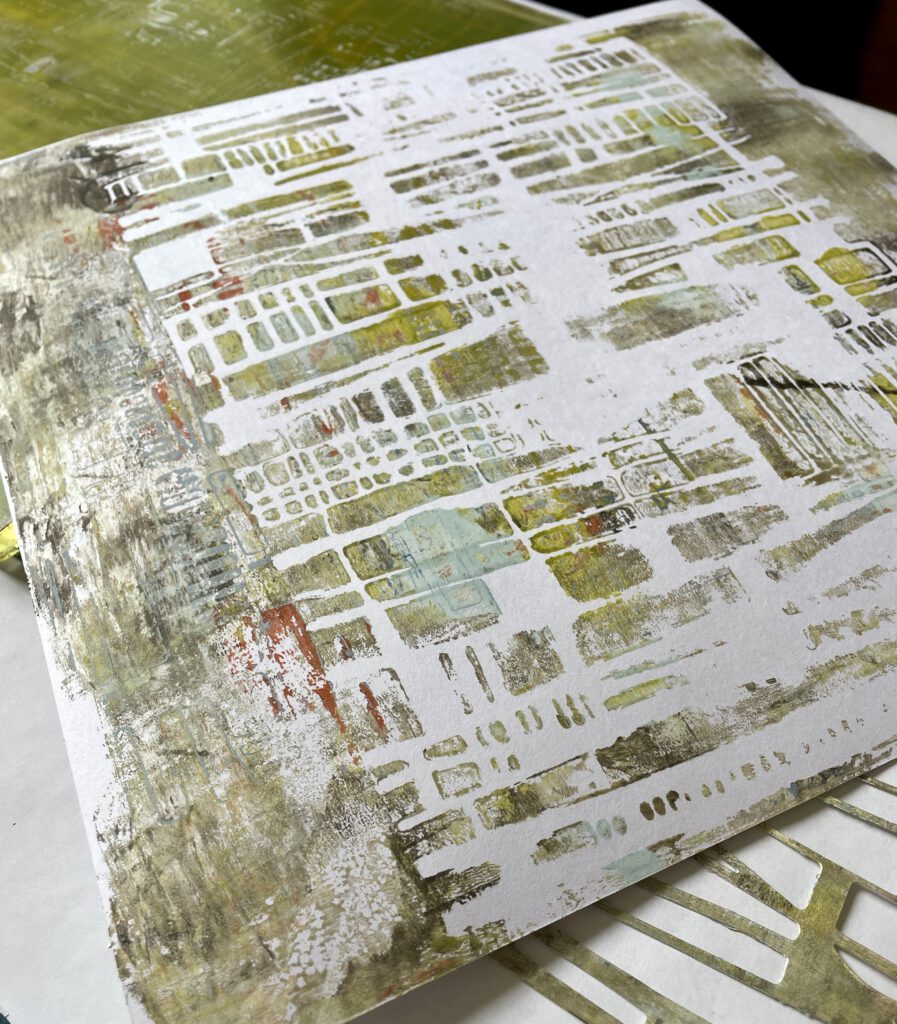 Mixed Media Gelpress Workshop Februar 2026