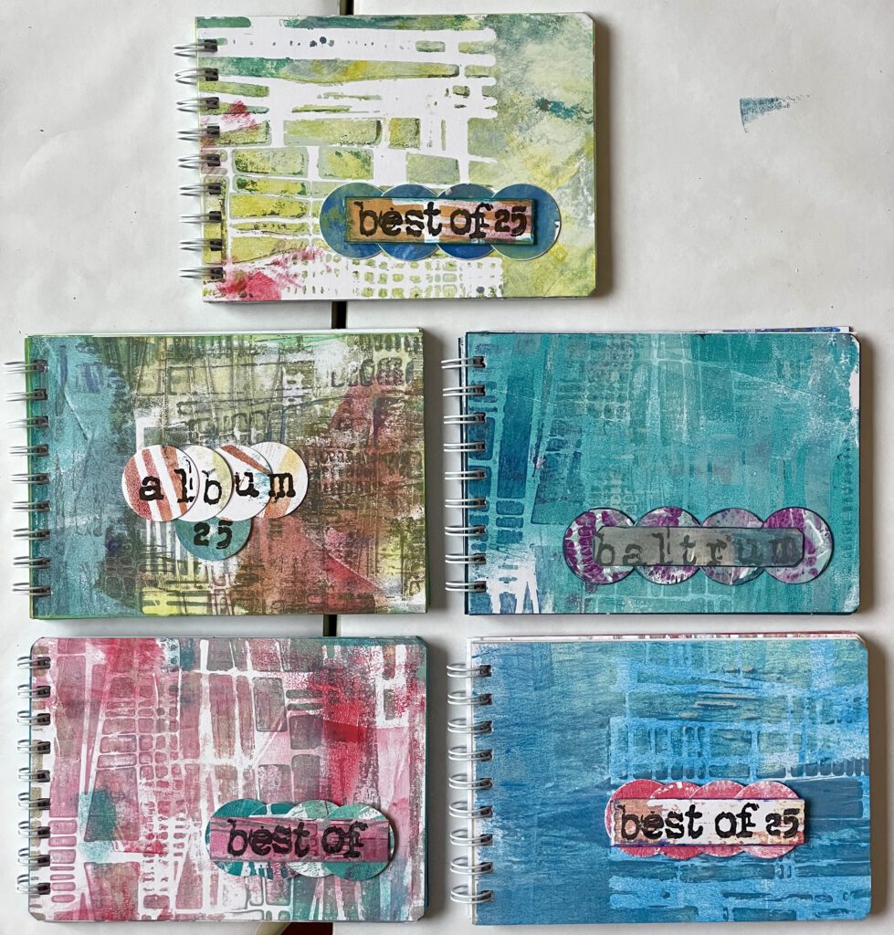 Minibooks Mixed Media Gelpress Workshop Februar 2026