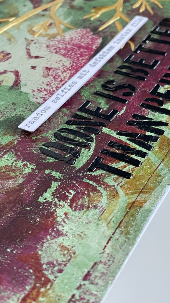 Scrapbooking Layout Stencil Butter