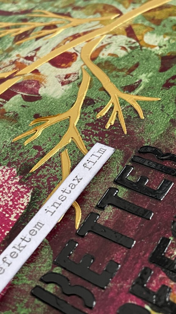 Gelli Print Transfer Technik