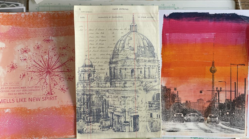Gelli Plate Laser Foto Transfer