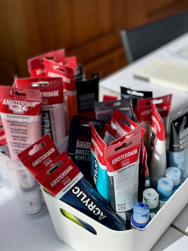 Gel Press Foto-Transfers Farben