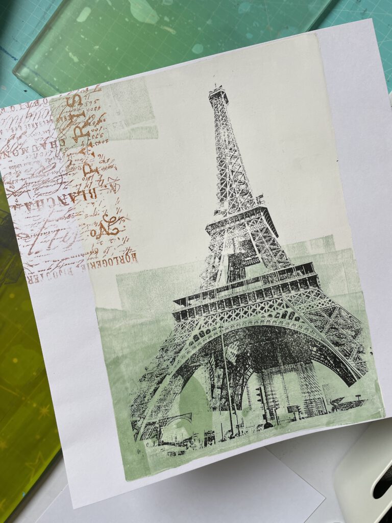 Scrapimpulse Gelli Plate Foto-Transfer Workshop 