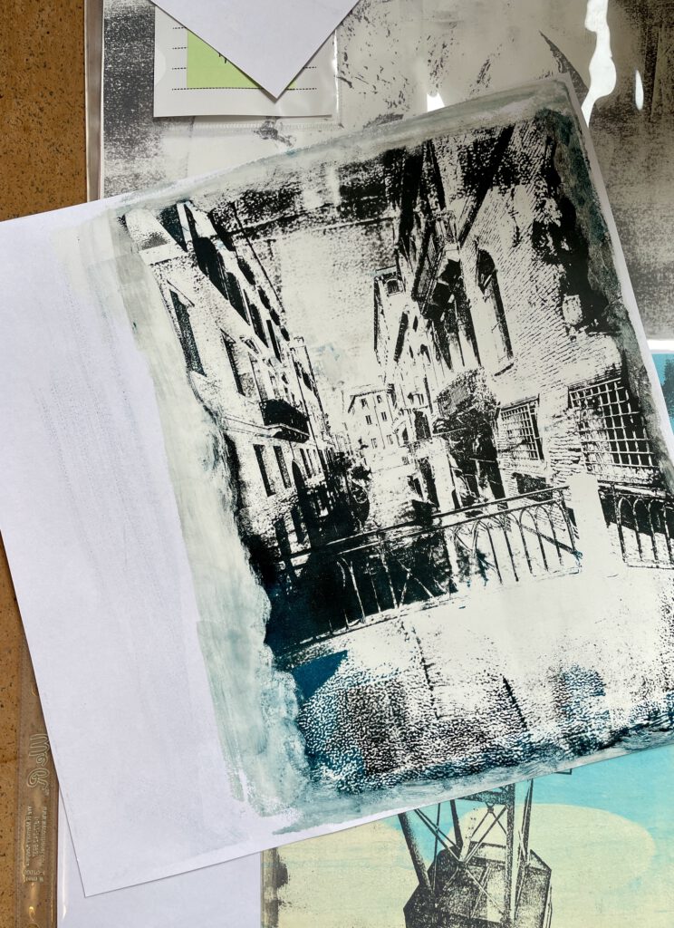 Scrapimpulse Gelli Plate Foto-Transfer Workshop 