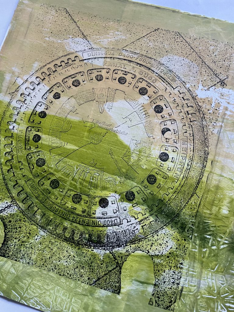 Gel Press Foto-Transfers Farben