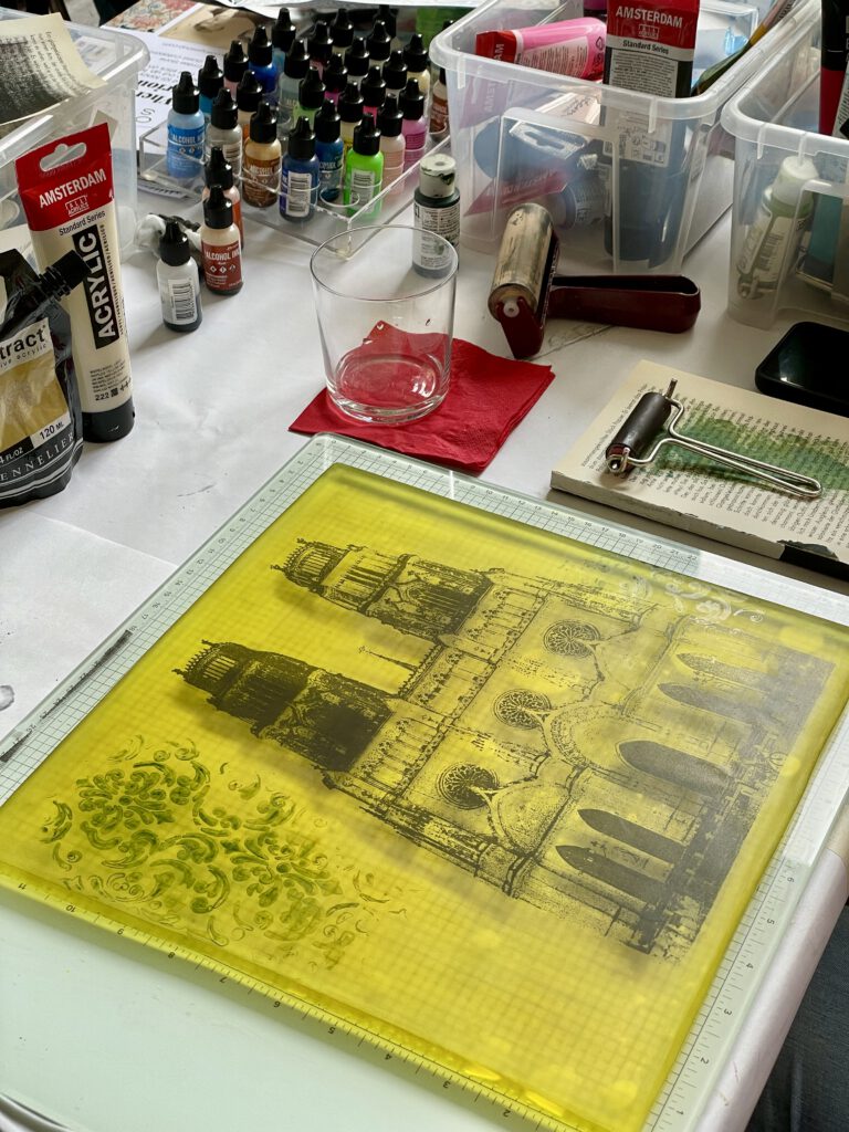 Gelli Plate Foto-Transfer Workshop